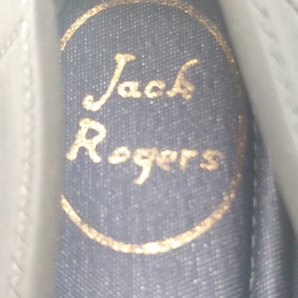 Jack Rogers Womens Bree Ballet Flats Shoes Black Slip On Cap Toe 5.5 M New - Picture 9 of 10